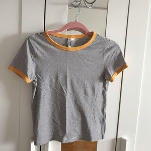 Forever21 Ringer Baby Tee